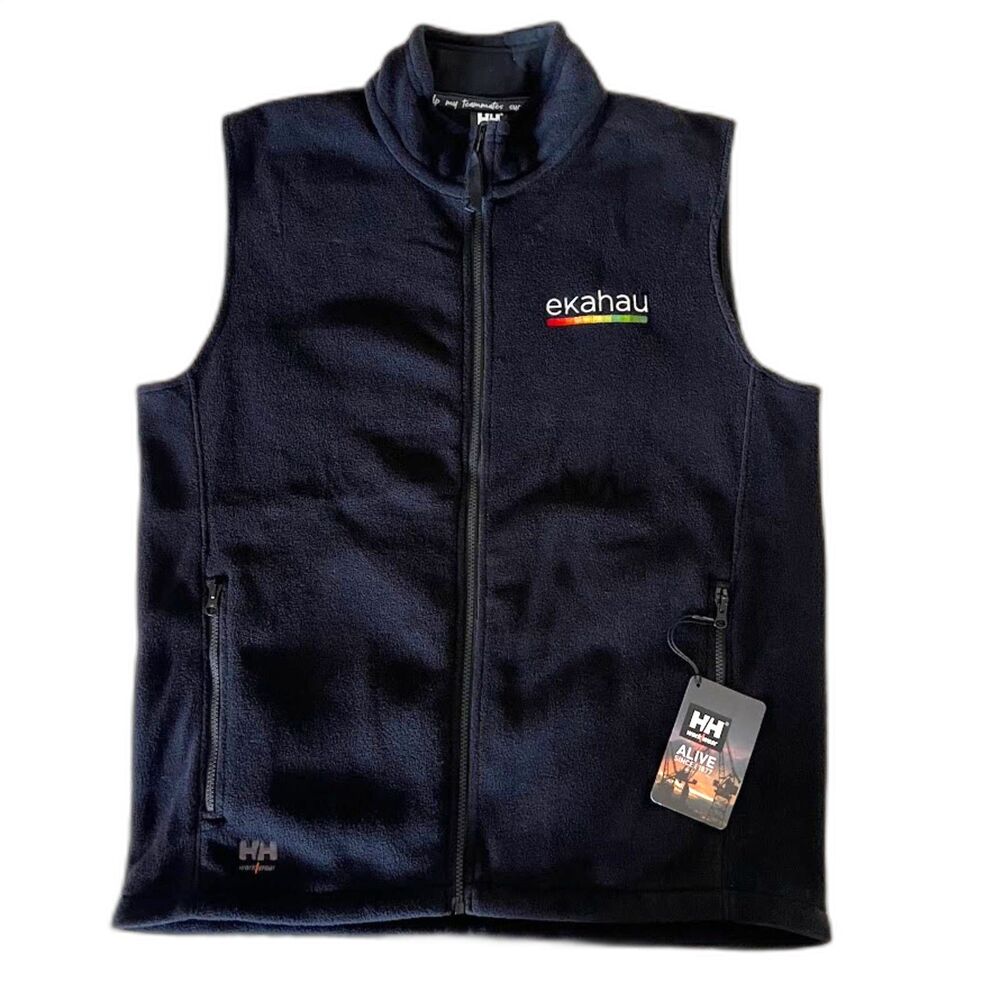 NWT Men's Helly Hansen Manchester Work Wear Fleece Vest Utility Gorpcore Size XL